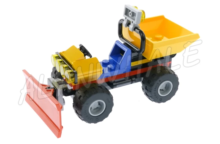 312pcs City Mining Heavy Driller Mine Cave Shovel Loader Mobile Lab Geologist 10875 Building Block Toys Compatible With Model