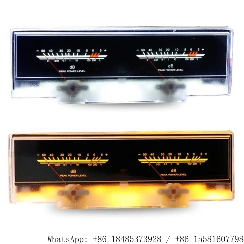 FOR Analog VU Meter Panel, Sound Level for Amplifier Preamp,