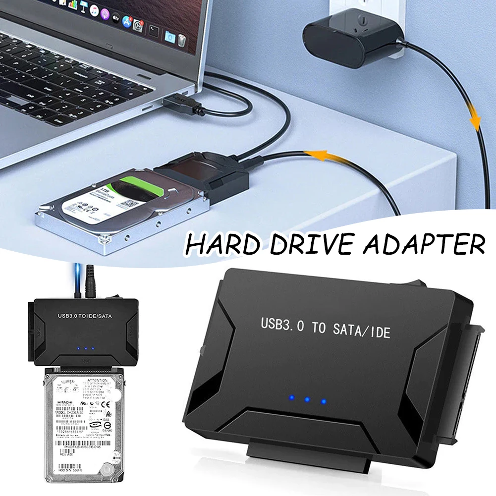 

USB3.0 Hard Drive Adapter With Easy Drive Cable Portable Durable Hard Disk Connectors For PC Computer