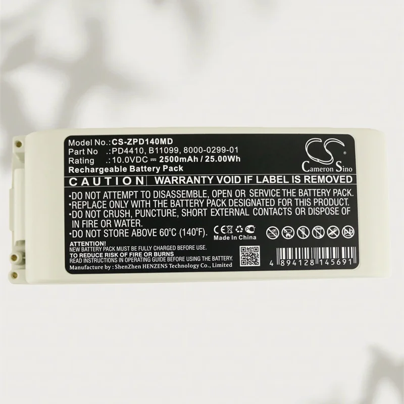 

2500mAh Defibrillator Battery PD4410 for ZOLL M Series, M-Serie (CCT), PD1400, PD1600, PD1700,PD2000,PD4410,E-Serie