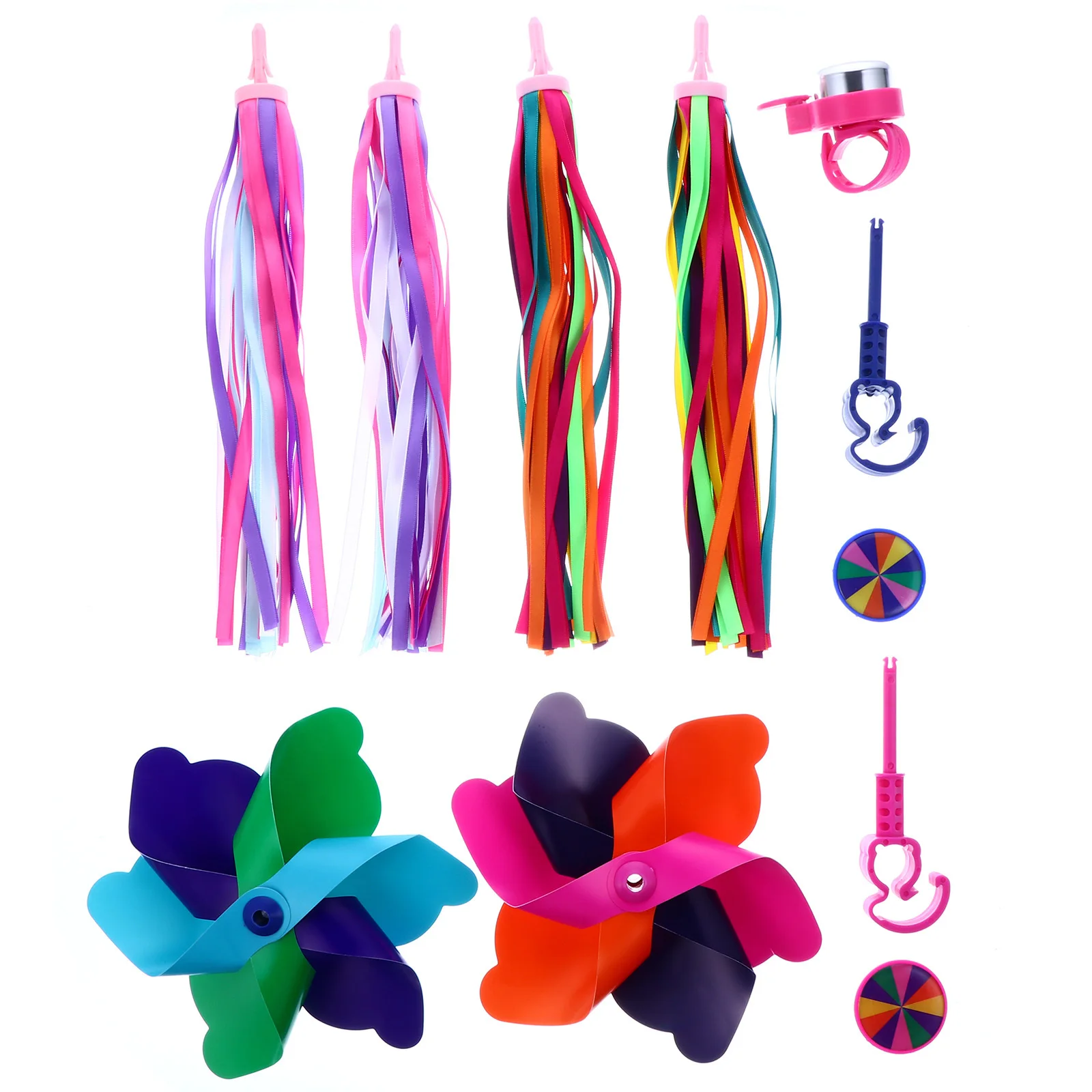 

Bike Carbell Windmill for Bicycles Horn Accessories Colorful Plastic