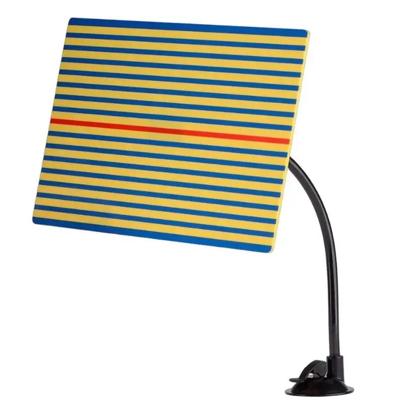 

LED Stripe Line Board Tool Automotive Paintless Dent Removal USB Reflection Board Yellow And Blue Color Lined Striped Dent Board