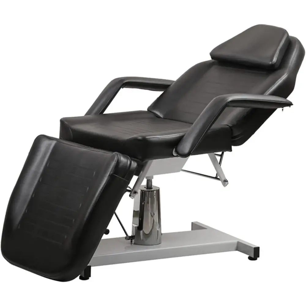 

Luxury Salon Chair with Built-in Massage, Shampoo, Styling, and Facial Table