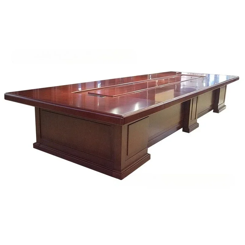 

Большая окрашенная шпоновая комната для бизнес-тренировок, большой прием конференций