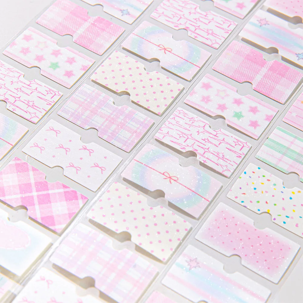 Cute Label Theme Tape Cream Label Paste Series Korean Handmade Account DIY Decorative Paste Tape