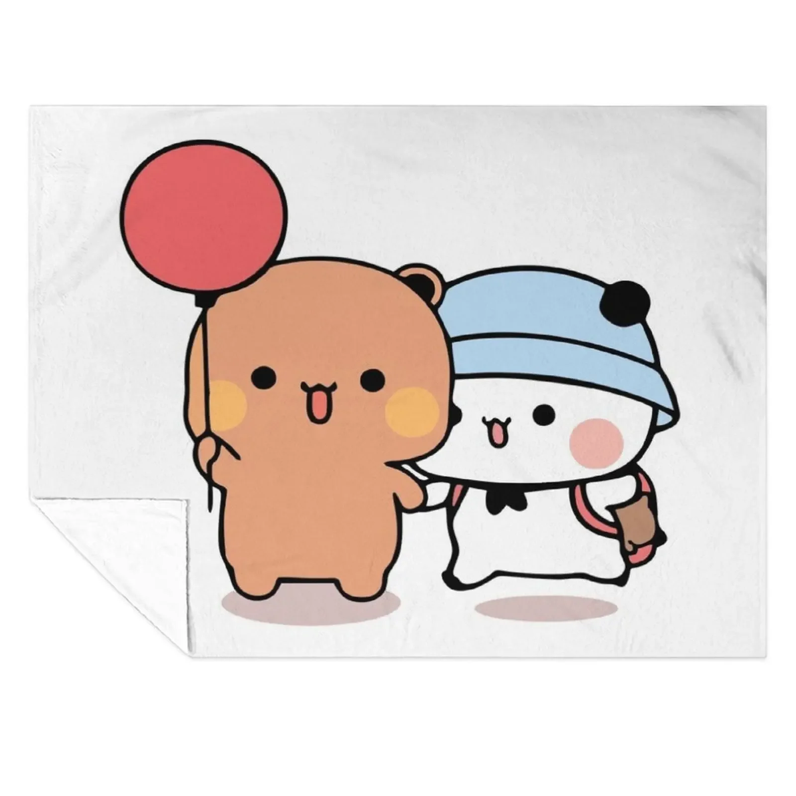 

PANDA BEAR, bubu and dudu hugs love balloon Throw Blanket Sofa Throw Softest Luxury St warm winter Blankets