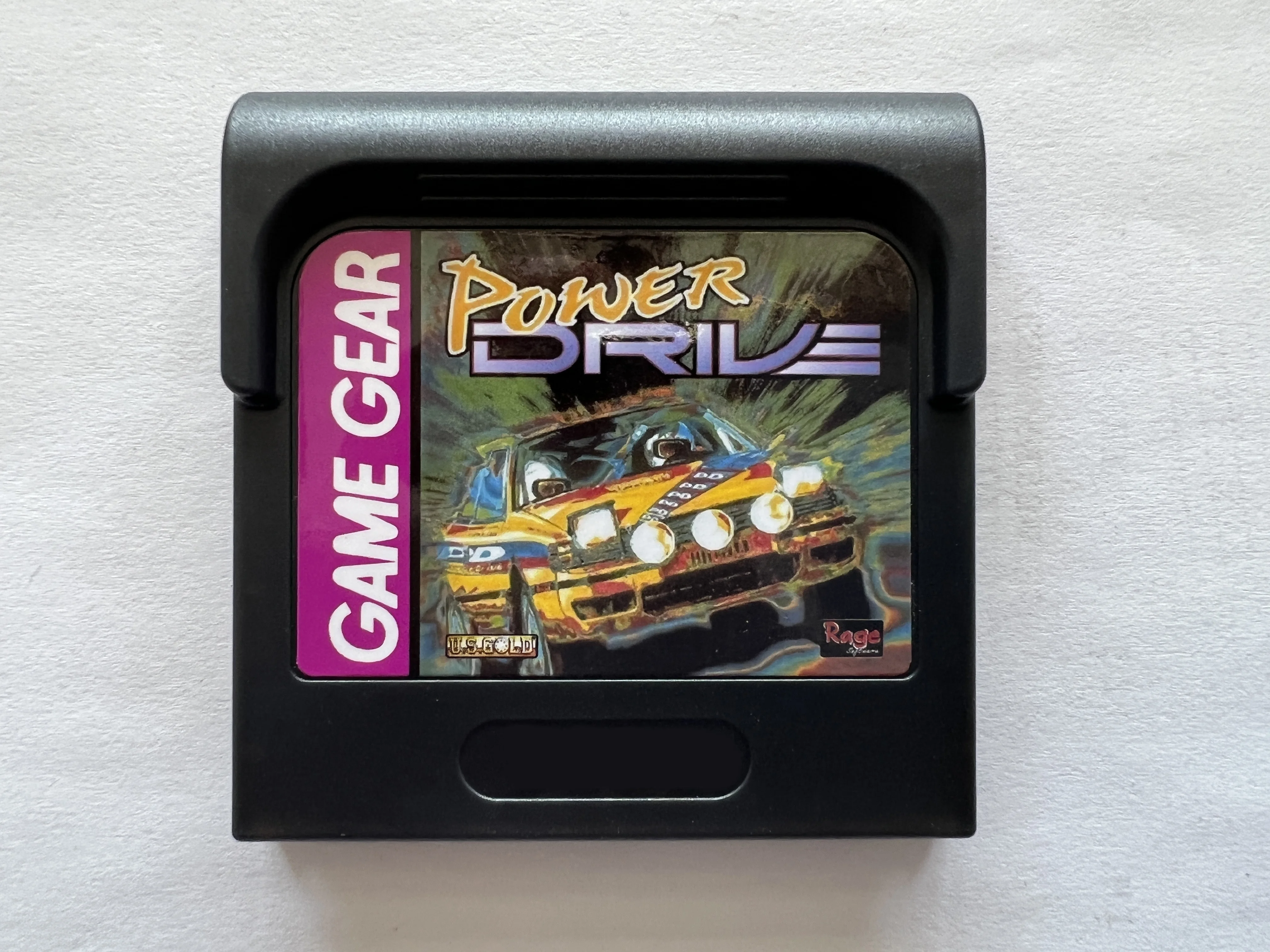 8bit GAME GEAR cartridge : Power Drive ( European Version!! )