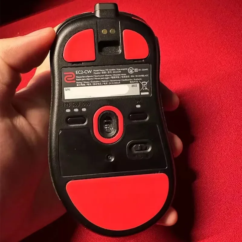 1 Set New Ultraglide Mouse Skates For ZOWIE EC1-CW EC2-CW EC3-CW Brake Control Speed Feet ICE Version Mice Glides PTFE Feet