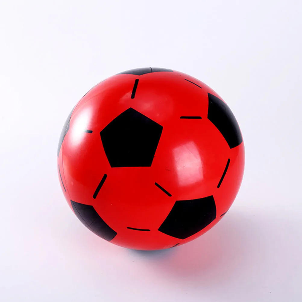 10 قطع من كرات كرة القدم القابلة للنفخ، زينة حفلات PVC ممتازة قابلة لإعادة الاستخدام للرياضة تحت عنوان أعياد الميلاد وحمامات السباحة والشواطئ