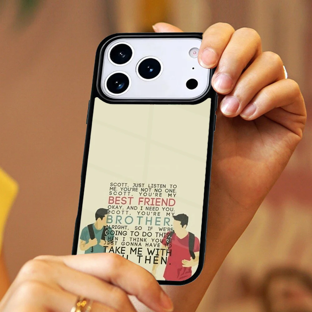 Dylan O'Brien Teen Wolf quotes mobile Magnetic For Magsafe phone Case For iPhone 17 11 12 13 14 15 16 Pro Max Plus Cover