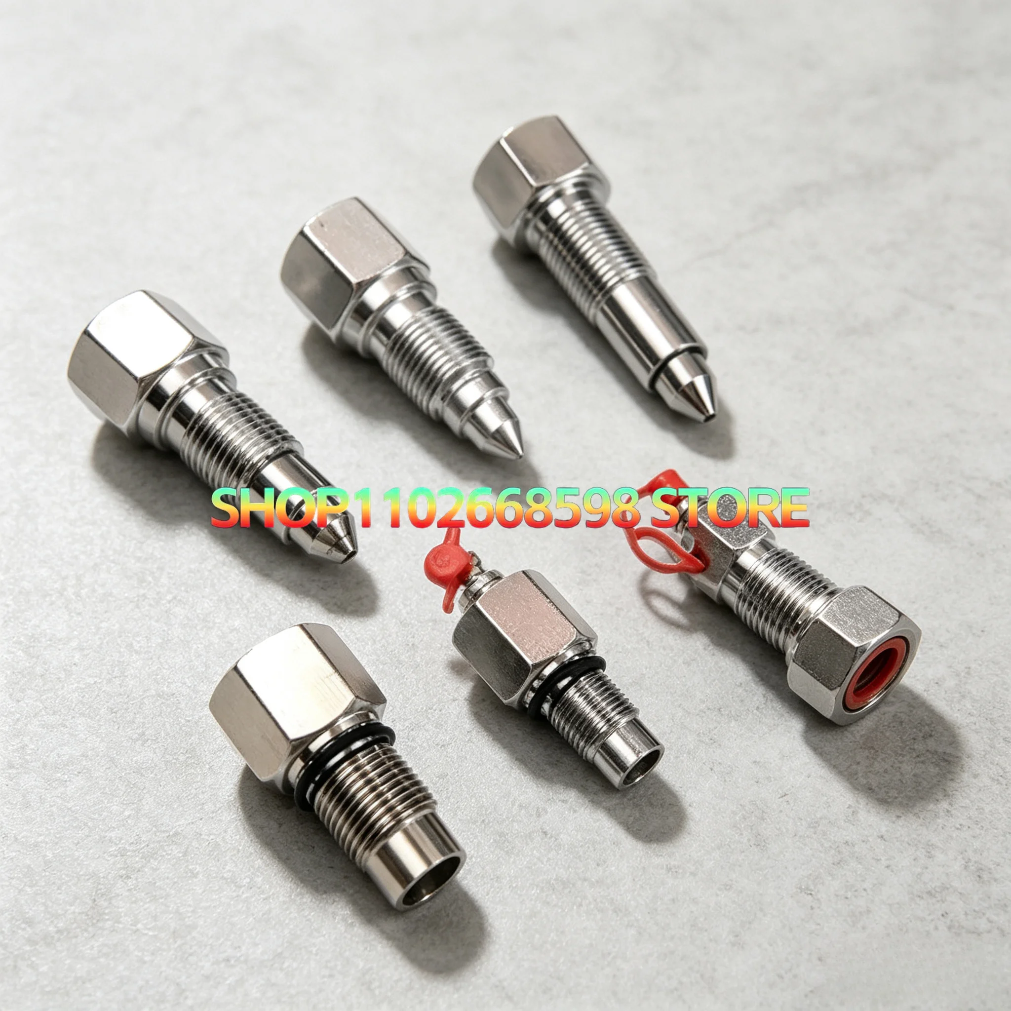 60-5 150 200 225 215-7-9 Excavator Tightening Cylinder Grease Nozzle Stainless Steel Chain Nozzle