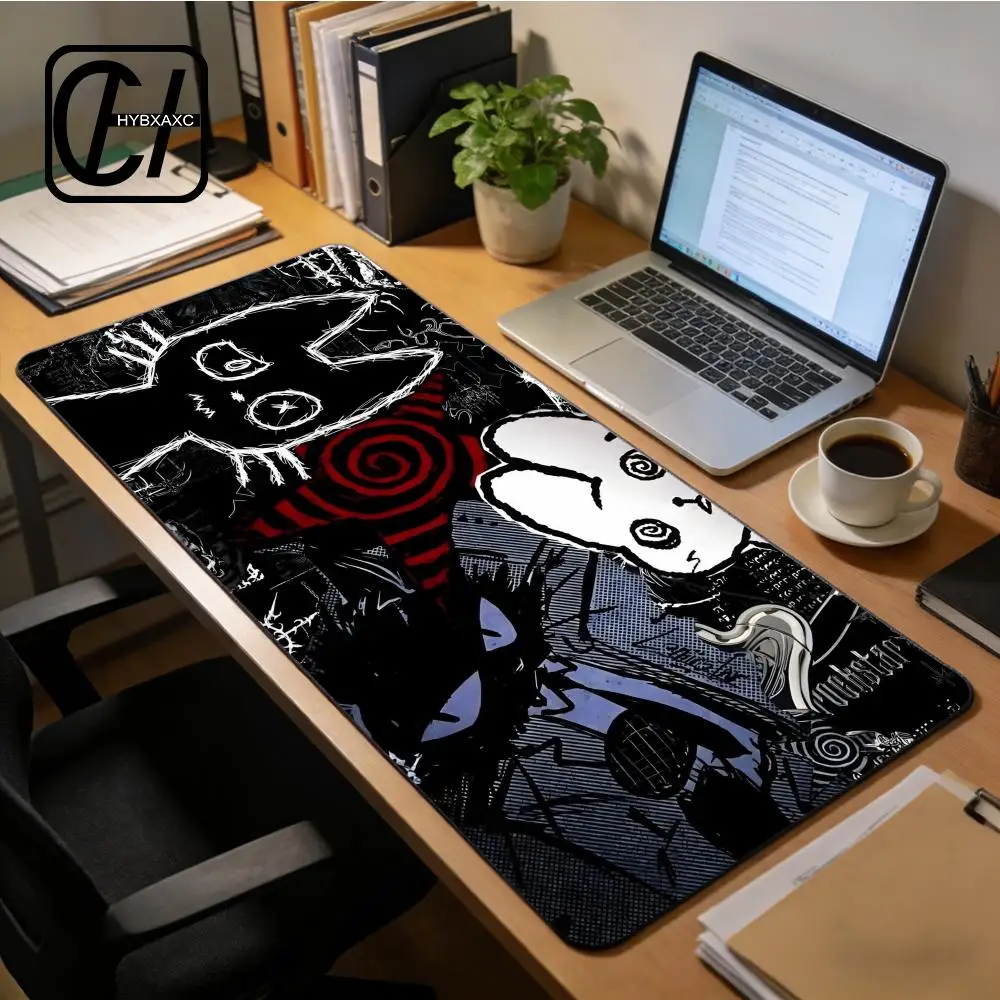 

Коврик для мыши Dark Punk Grunge Red Star Cat Art, эстетичный игровой коврик для стола в стиле готика, эмо и инди, подарок для любителей готики, эмо и инди-стиля HYBXXC