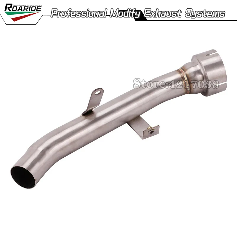 Motorcycle Exhaust System Modified Middle Modify Escape Moto Pipe For Suzuki GSX-S1000 GSX-S1000F GSXS KATANA 1000 2015 - 2025