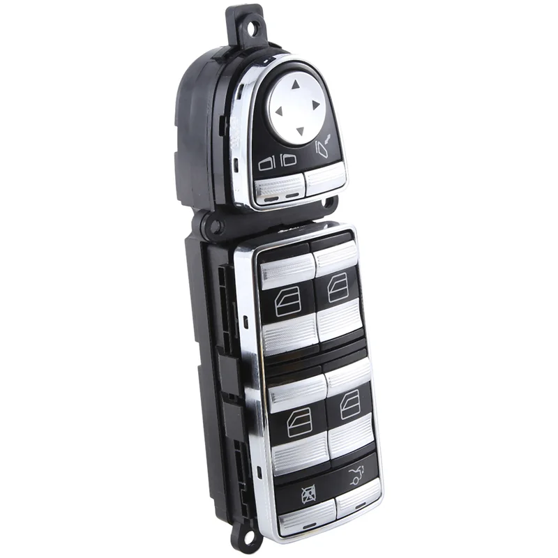 

Excellent-A2218213851 Автомобильный левый водительский переключатель стеклоподъемника, черный для MERCEDES Benz S450 S550 S600 S63 (W221) 2007-2009 гг.