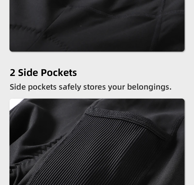 YKYWBIKE Damen Winter-Radträgerhose, Thermo-Fleece, warme lange Hose für Damen, Rennrad-Trägerhose, Fahrradbekleidung – Detail 24