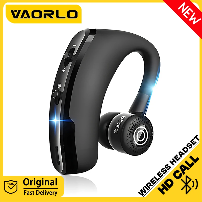 V9 Business Wireless Headphone With HD Mic Calling Noice Cancelling Driver Car Sport Bluetooth Headset 270° Rotation Earphone V8