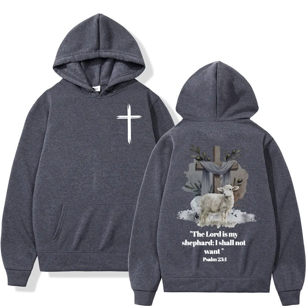 Aesthetics Christian Jesus Bible Verse Hoodies Men Women Clothing Fashion Long Sleeve Hooded Sweatshirts Casual Vintage Pullover