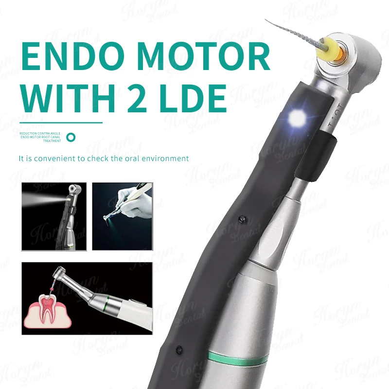 16:1 Slow Speed Shearing Battery Operated Handpiece Den tal Wireless Endo Motor