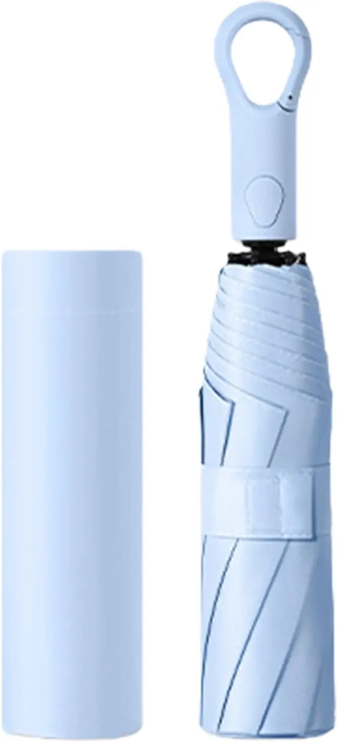 

Зонт-трость Travebo с кольцевым карабином и тефлоновым покрытием, автоматическое открытие/закрытие, защита от УФ-излучения UPF 50+, защита от дождя