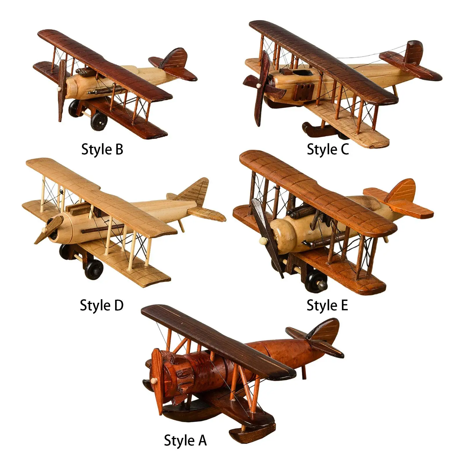 Collectible Plane Photo Props Small for Themed Restaurants Offices Bedrooms