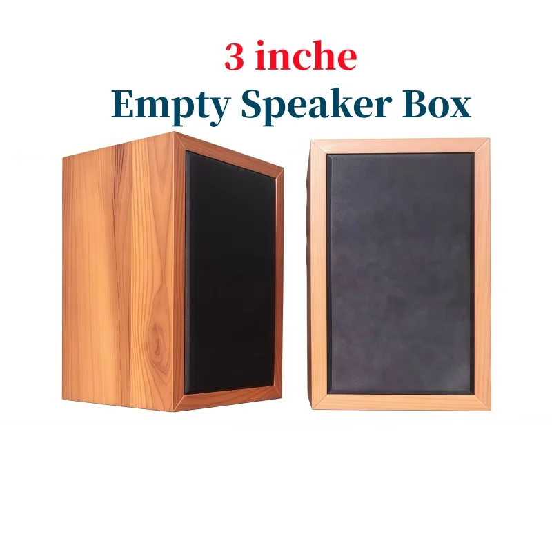 

3-inch Speaker Empty Box,Full Range Speaker Housing,DIY Wooden Speaker Box,2Piece Sound Box,Subwoofer Satellite Box Sub Box72/77