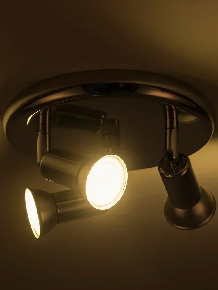 Led Chandelier rotatable adjustable Ceiling mounted LED Chandelier Lights For Living room Dining room Kitchen Black&White&Silver