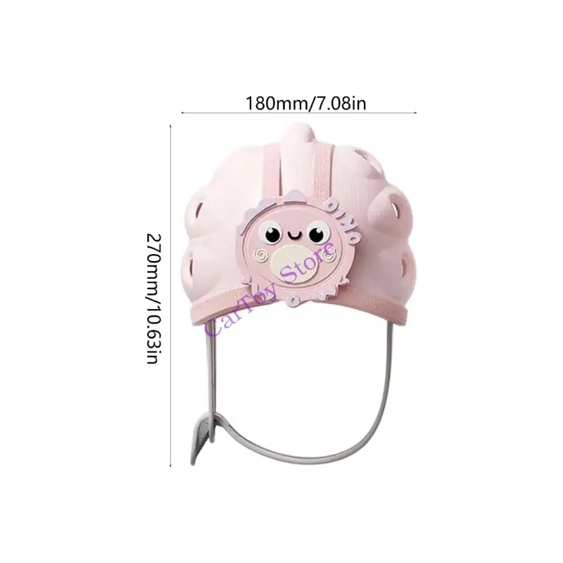 

Baby Head Cap Soft Breathable Lightweight Adjustable Design Helmet Hat For Infants Toddler Bump Safety
