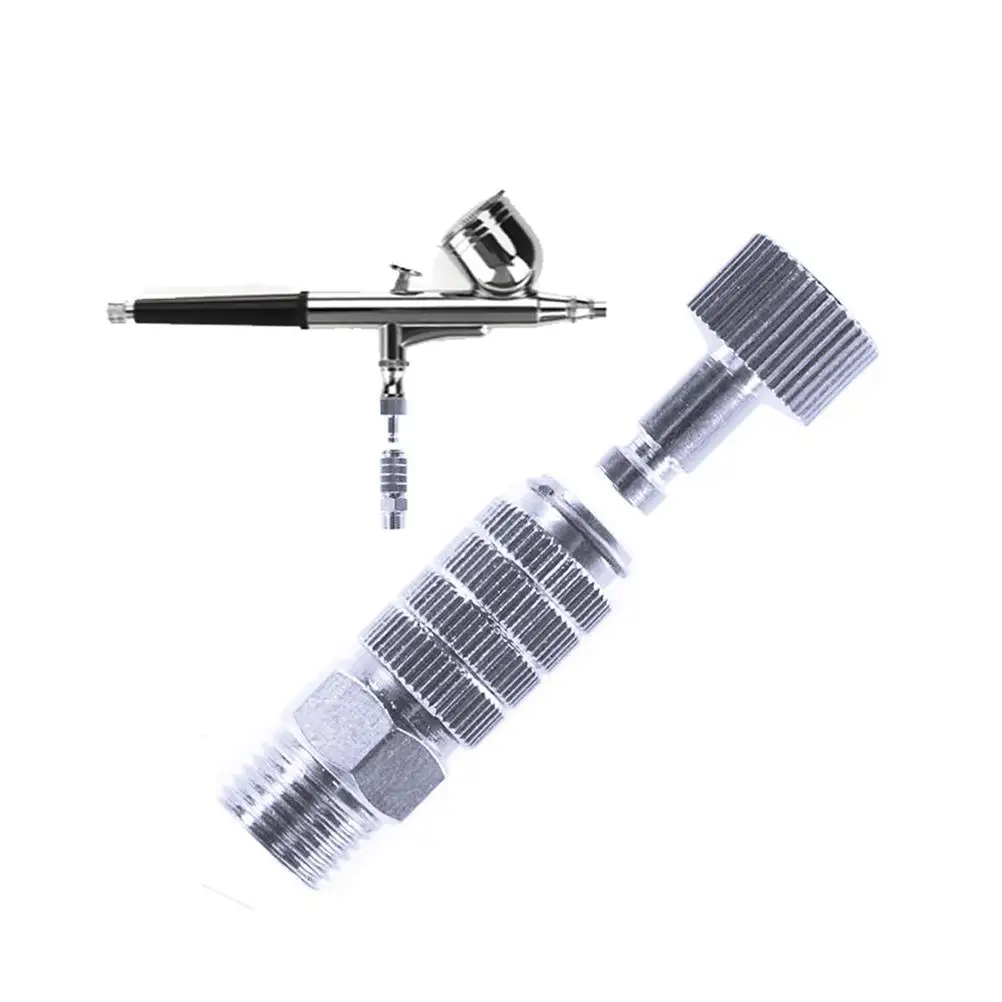 Airbrush Connector Quick Release Coupler 1 1 8 Inch Disconnect Airflow Control Multiple Airbrushes Single Hose Compatibility