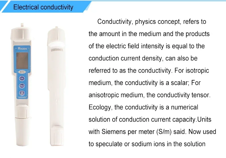 New style Pen type conductivity Meter tds meter digital Portable Tester CT-3030 Measurement images - 6