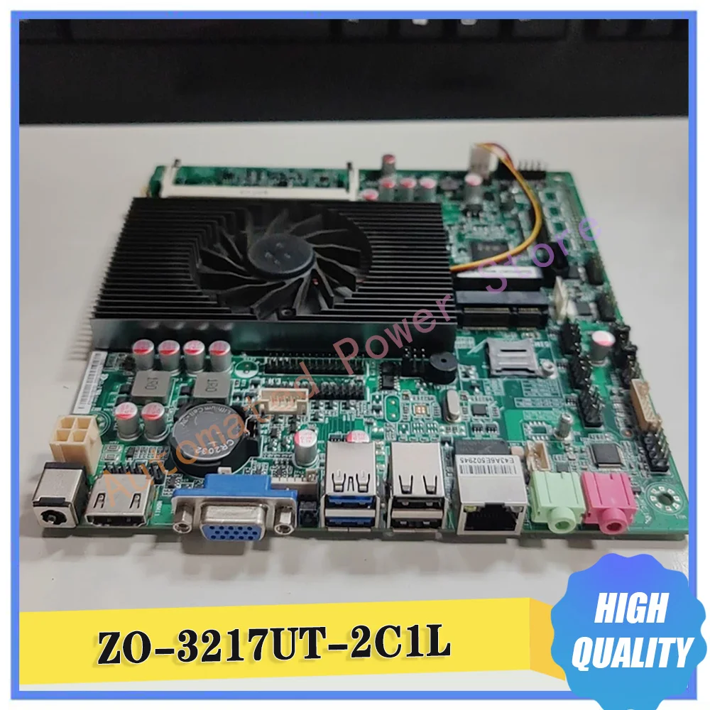 ZO-3217UT-2C1L Cash Register Motherboard with LVDS And EDP Interfaces