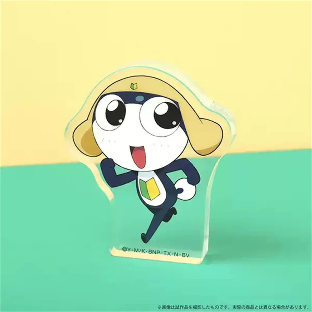 Anime Keroro Gunsou Frog 10cm stand Acrylic Model Cosplay Charm Characters Ornament Accessories Goods Collection Gifts