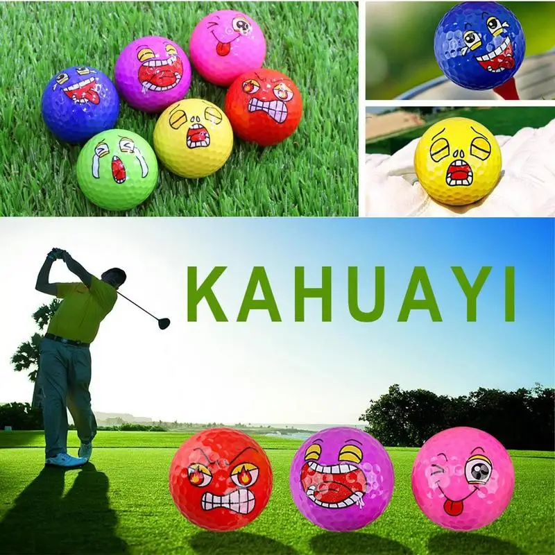 Bola Golf multifungsi, bola Golf berwarna kinerja tinggi dengan kontrol bola Golf dengan kinerja tinggi