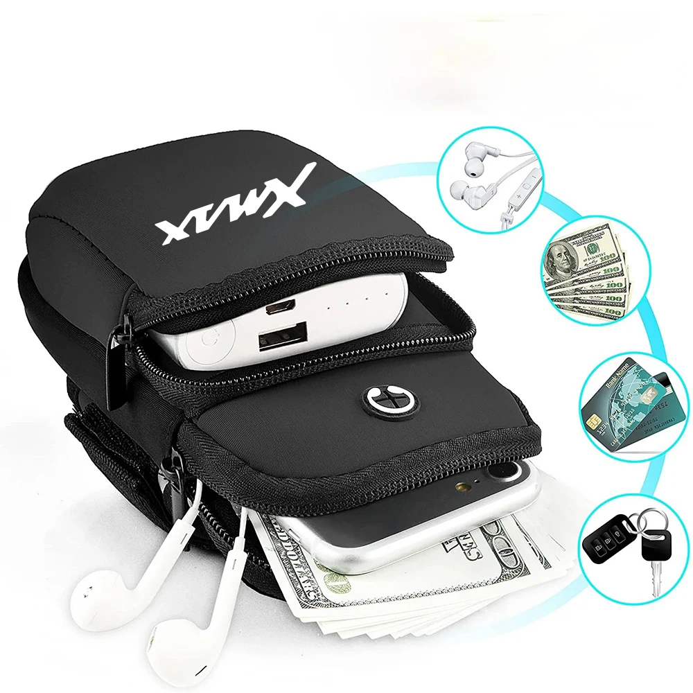 Für Yamaha XMAX 300 XMAX 250 X-MAX 125 X-MAX 400 Motorrad Armband Sport Telefon Fall Für Lauf Arm Telefon Halter sport Tasche