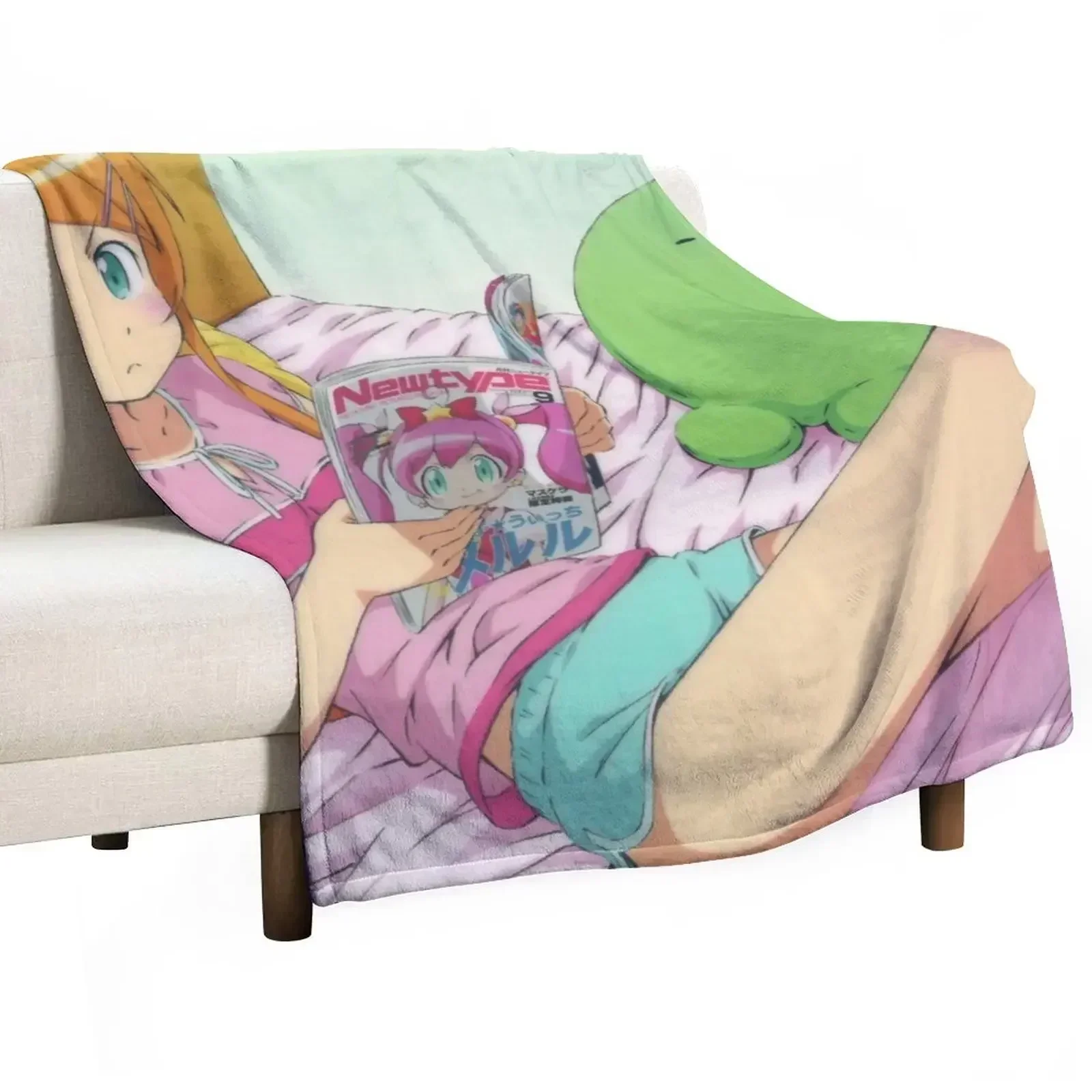 

Oreimo - Kousaka Kirino Throw Blanket Multi Purpose Soft Warm Blanket for Home Travel