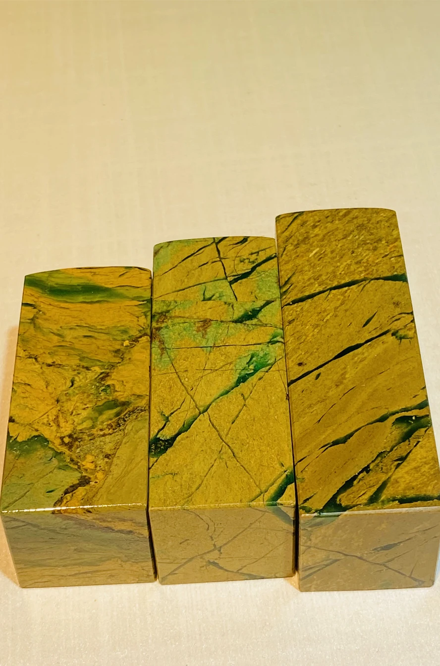 Selo em branco chinês, carimbo verde, pedra, par de selo de casal, conjunto para escultura/caligrafia e pintura, meditação, arte, materiais colecionáveis