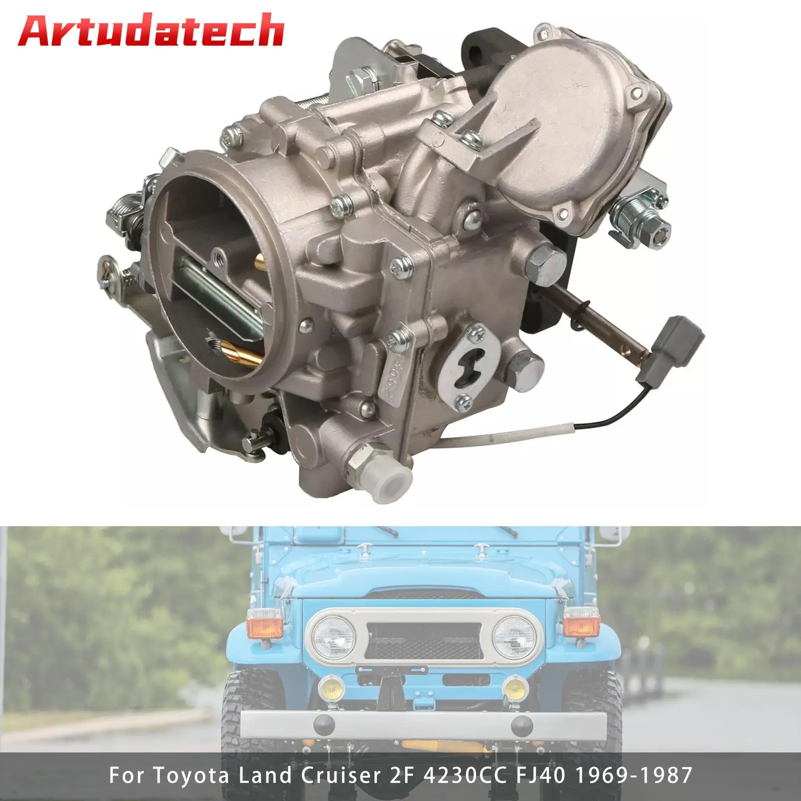 Artudatech Carburetor Carb 21100-61012 For Toyota Land Cruiser 2F 4230CC FJ40 1969-1987 Car Accessories