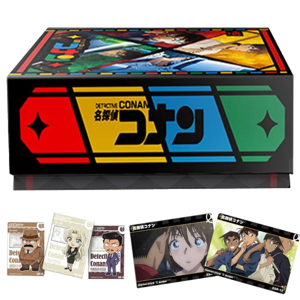 Original Detective Conan Card For Children Classic Reasoning Truth Anime Kudou Shinichi Limited Game Collection Card Kids Gifts