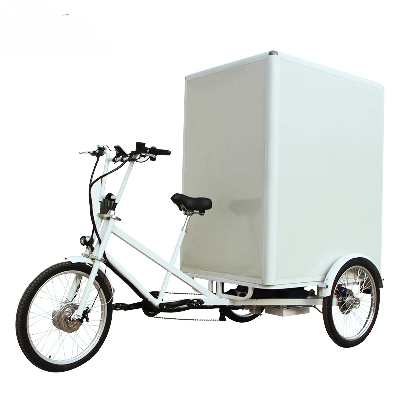 electric cargo bike cargo tricycle 3 wheels big volume bike electric heavy loading bicycle