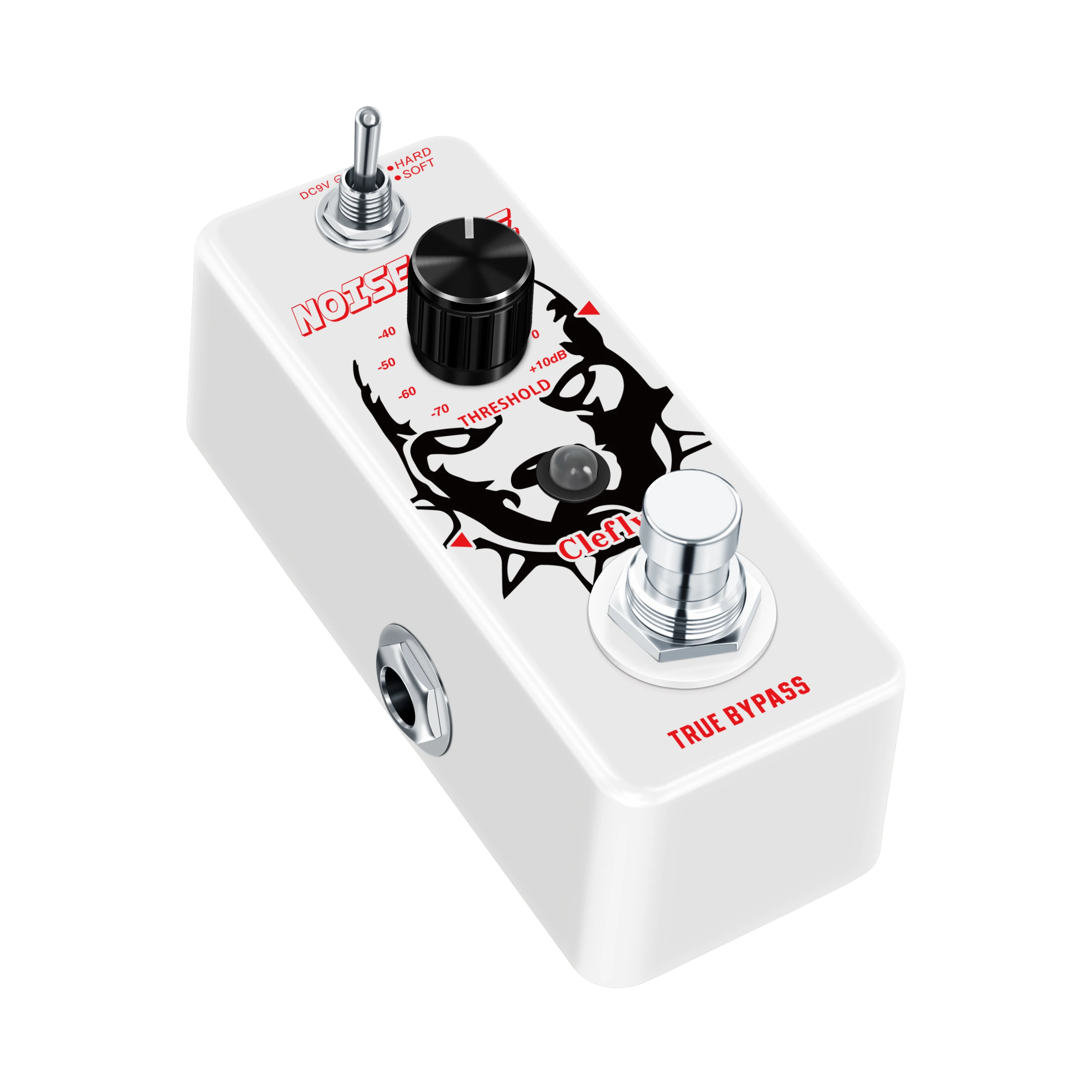 Clefly-LEF-319 Noise Gate Pedal กีตาร์ Noise Killer Great Performance Suppressor สําหรับกีตาร์ไฟฟ้า Rowin