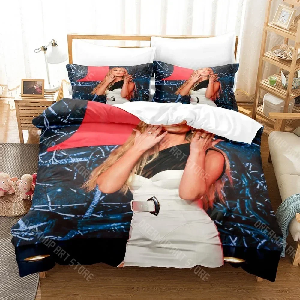 ثلاثية الأبعاد طباعة غريب ميلي بوبي براون طقم سرير واحد التوأم كامل الملكة الملك الحجم طقم سرير الكبار طفل غرفة نوم أنيمي غطاء سرير مجموعة #5