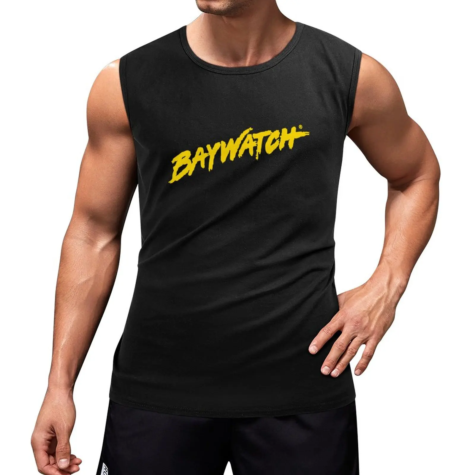 New Baywatch Tank Top Men's gym t-shirts t-shirts for Men's gym gym t shirt men Men sleeveless tee