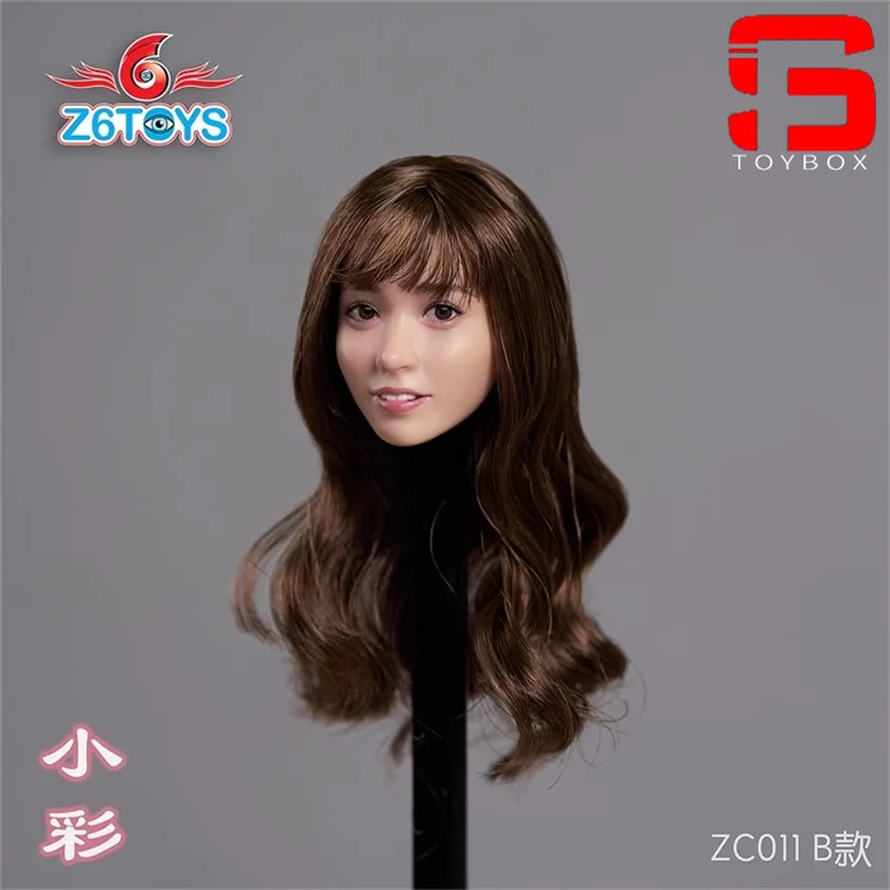 Z6TOYS ZC011 1/6 Xiaocai Ruchome Oczy Głowa Rzeźbiona Model Pasuje do 12'' Żołnierki Figurka Akcji Lalki