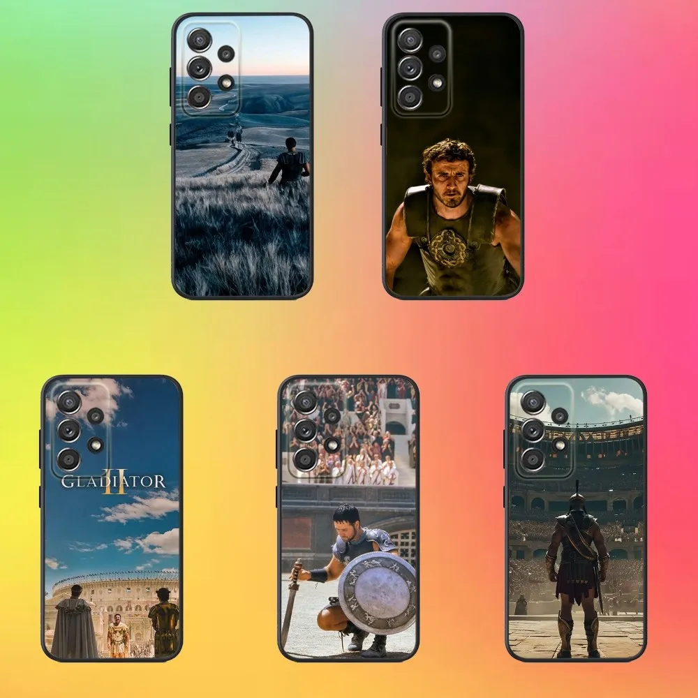 

Movie G-Gladiator 2 Phone Case For Samsung S25,S24,S21,S22,S23,S30,Ultra,S20,Plus,Fe,Lite,Note,10,9,5G Black Cover