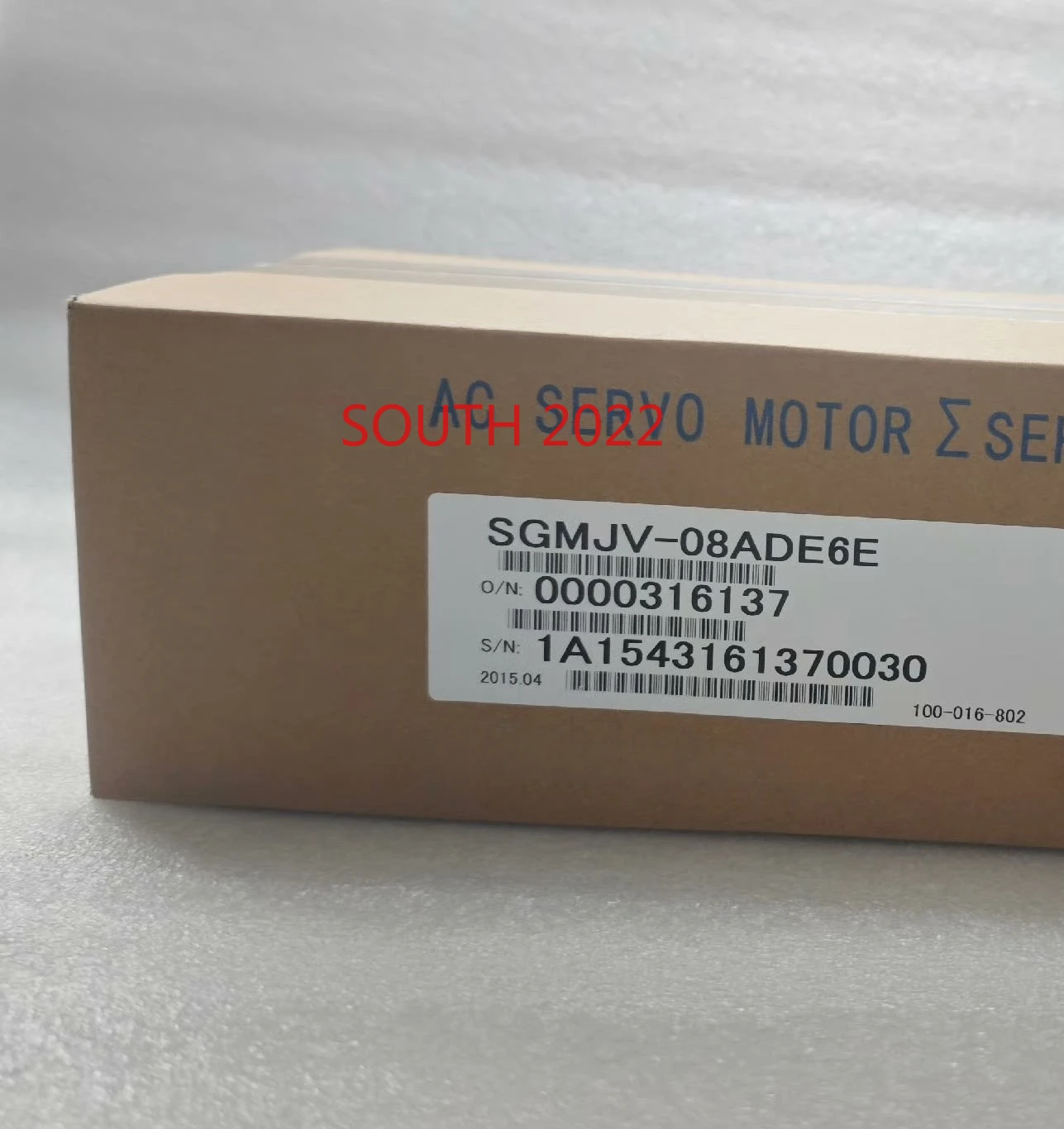 NEW in Box SGMJV-08ADE6E SGMJV-04ADE6E SGMJV-02ADE6E SGMJV-01ADE6E AC Servo Motor
