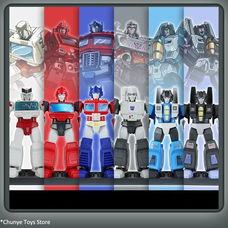 

Blokees Group Anime Transformers One Optimus Prime Ironhide Hound Hydraulic Jack Sentinel Prime Assembled Movable Model Gifts