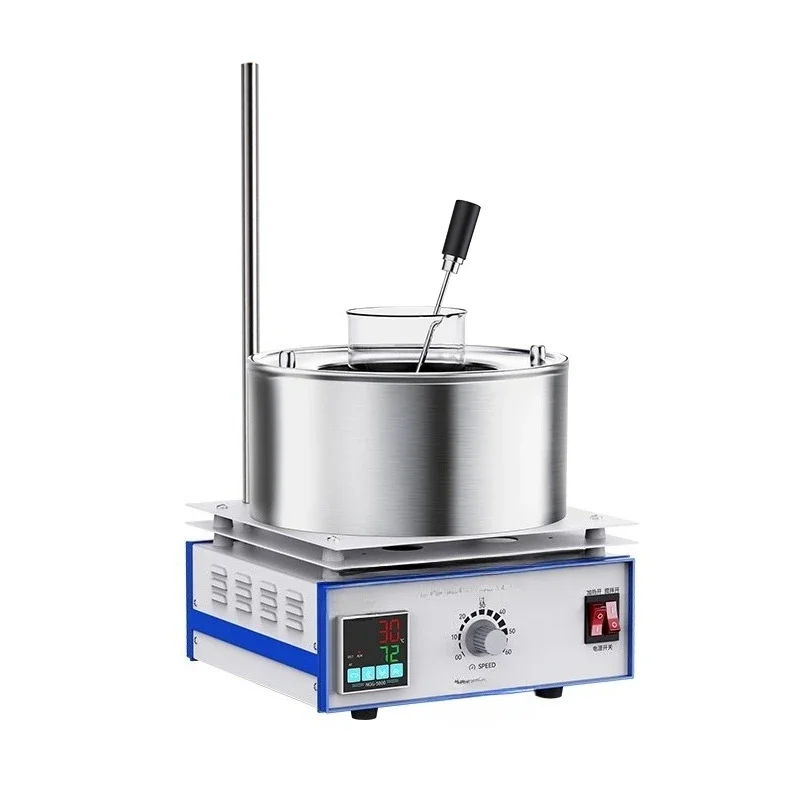 Concentrated magnetic stirrer, digital display constant temperature heating water bath, electric mixer