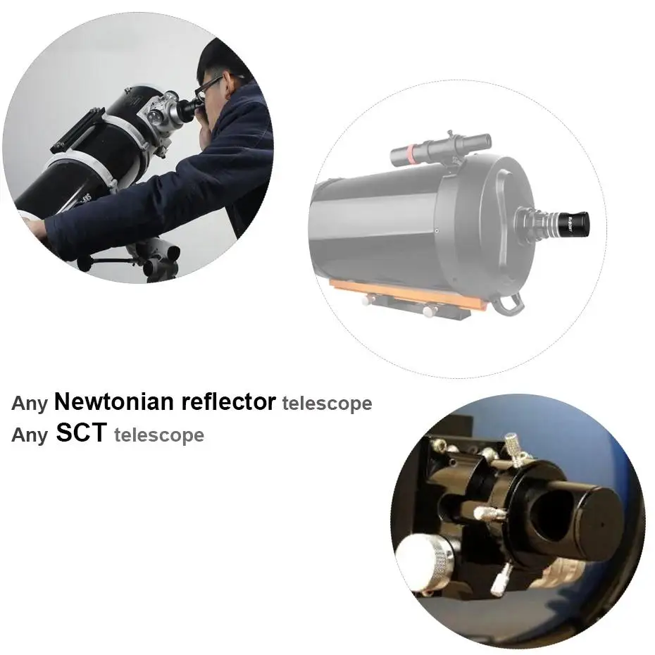 SVBONY Cheshire Collimation oculare 1.25 \'\'per Newtonian, telescopio SCT, accessorio telescopio astronomico SV197