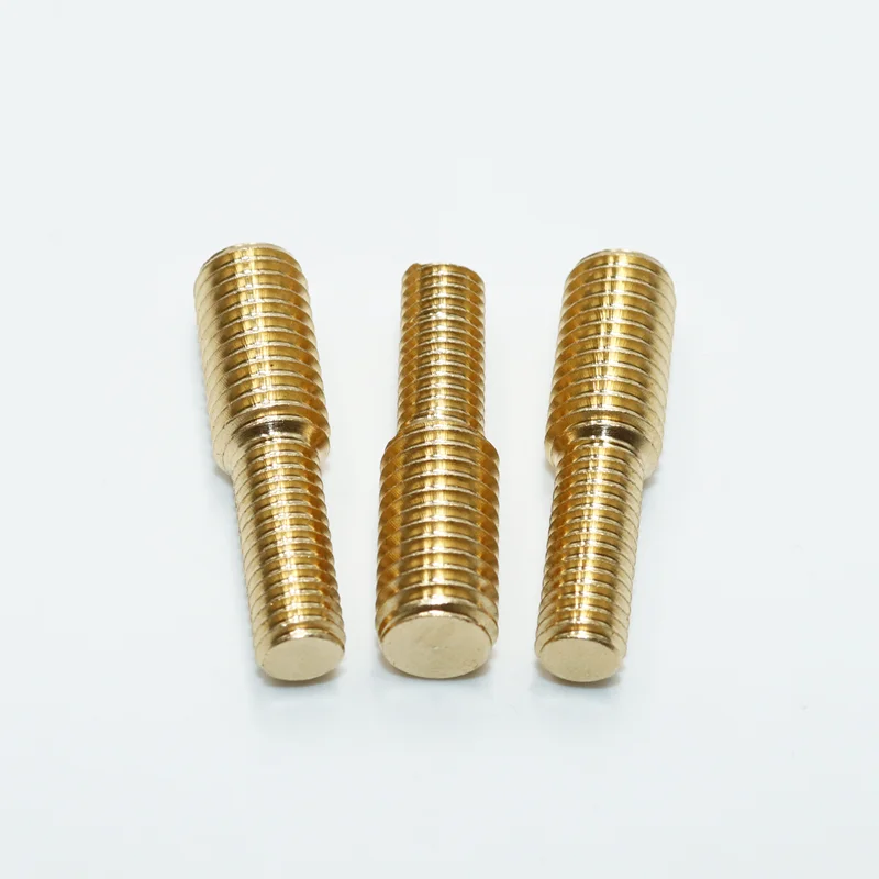 10x Brass Reducing Screw Thread Adapter Male to Male Copper Bolt M3 M4 M5 M6 M8 M10 M12 Double Head Transfer Screw for Camera