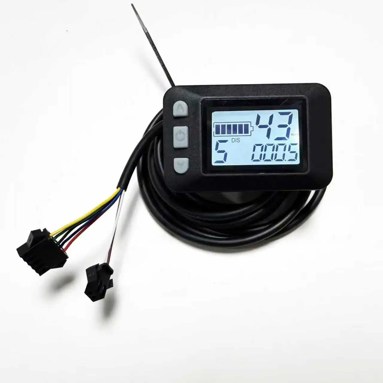 DC 24V 36V 48V 60V E-Bike LCD-Display P3 LCD oder HK811 Display für UART NO.2 Serielles Kommunikationsprotokoll 22,2mm Lenker – Detail 1