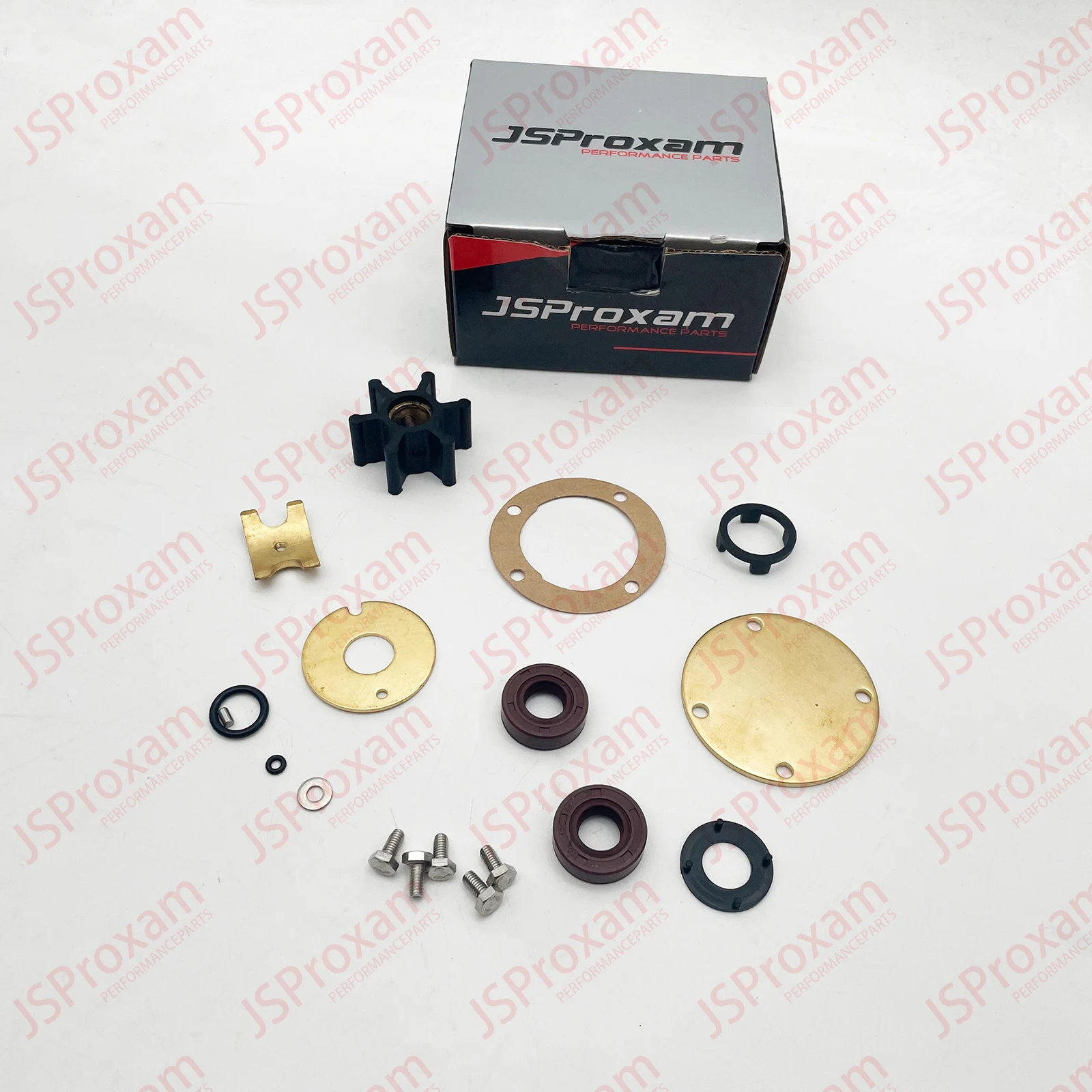 875756 Replaces Fit For Volvo Penta 840557 861009 Sea Water Pump Major Internal Repair Kit (Without snap ring locking pin)